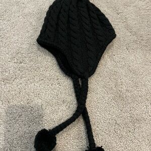 The North Face Cozy Black Cableknit Beanie